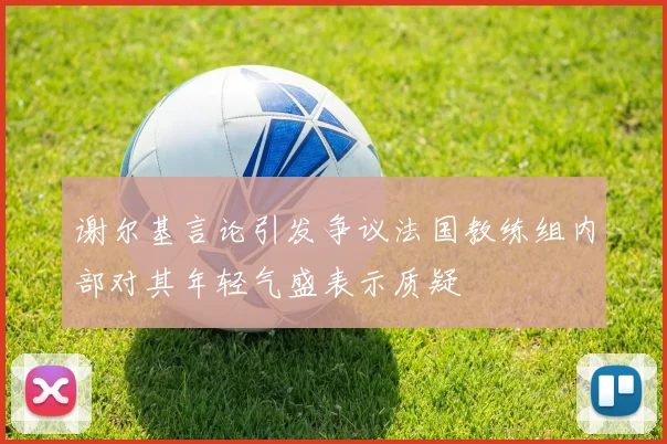 谢尔基言论引发争议法国教练组内部对其年轻气盛表示质疑